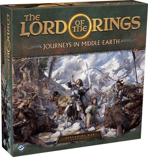 Galápagos, O Senhor dos Anéis: Jornadas na Terra Média - Propagação da Guerra (Expansão), Jogo de Tabuleiro Cooperativo, 1 a 5 Jogadores, 60 Minutos, Multicolor