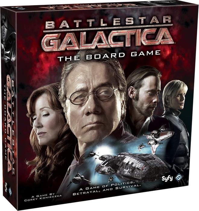 バトルスター・ギャラクティカ (The Board Game)  ボードゲーム Jogo Battlestar Galactica: The Board Game | Compara Jogos