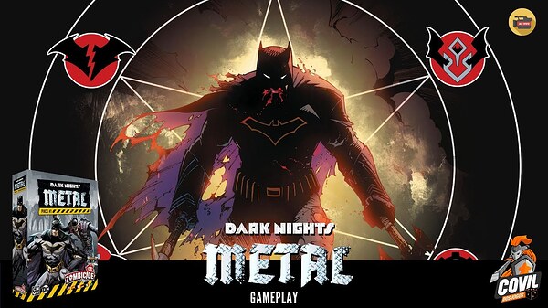 Expansão Zombicide: 2nd Edition – Dark Nights Metal: Pack #1