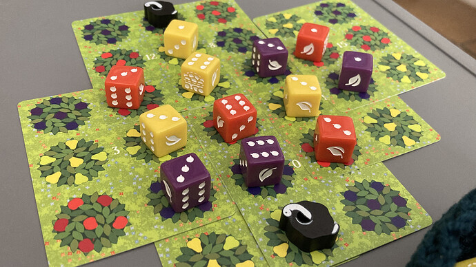 As minhocas aprovam a paleta de cores.